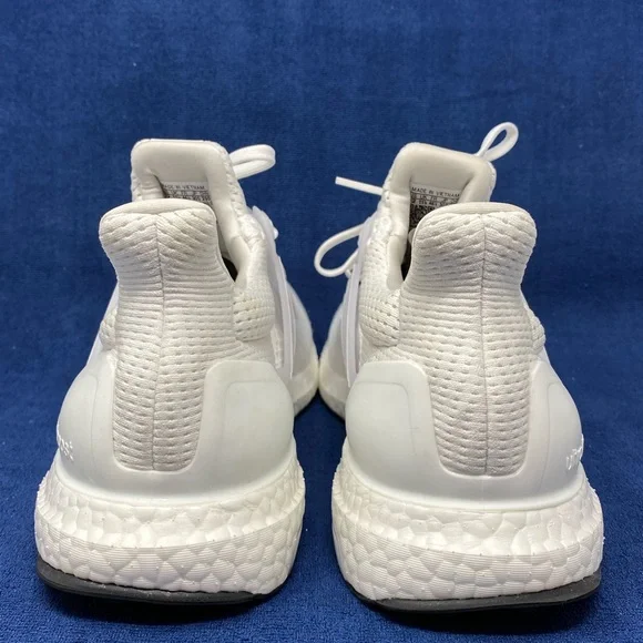 Adidas Ultra Boost 1.0 DNA Triple White HQ4202 Men’s Size 12 Used No Box WORN 1x - Picture 6 of 9